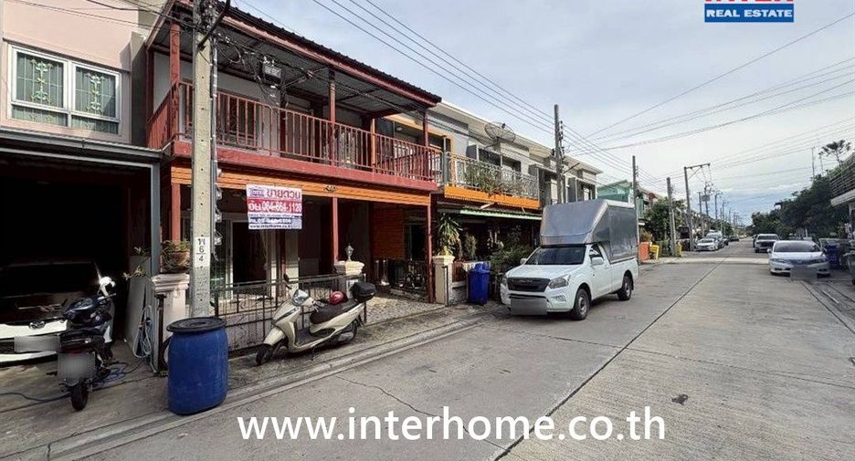 For rent and for sale 3 bedrooms townhouse in Bang Phli, Samut Prakan