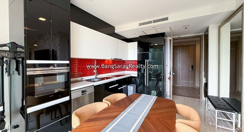 For rent 2 ベッドルーム condo in Bang Saray, Pattaya
