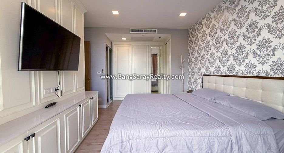 For rent 2 ベッドルーム condo in Bang Saray, Pattaya