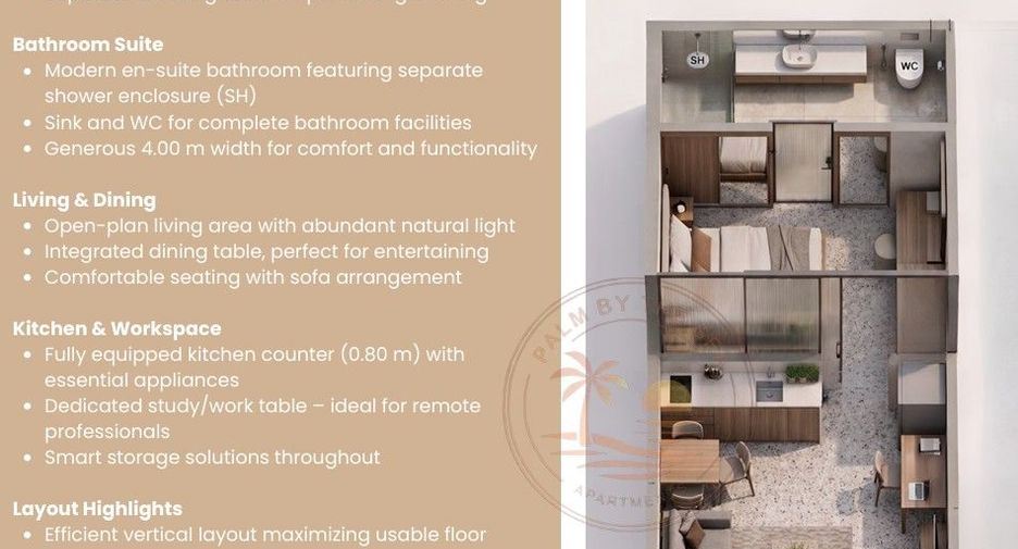 For sale 1 bed apartment in Ko Samui, Surat Thani