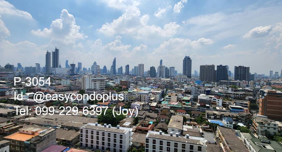 À louer studio condo à Khlong San, Bangkok