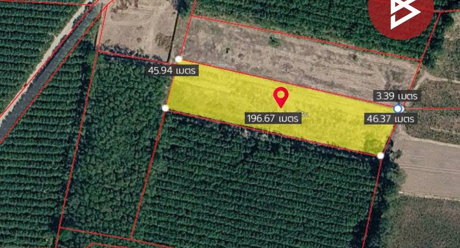 For sale land in Nikhom Phatthana, Rayong