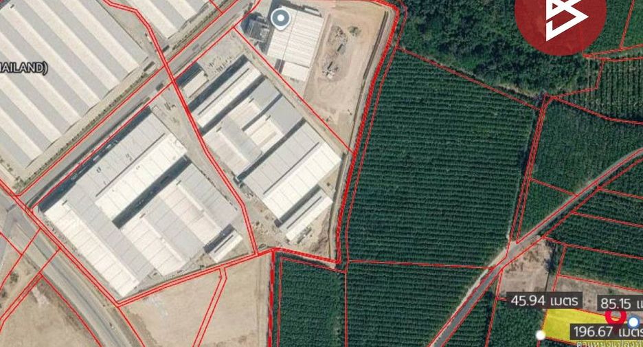 For sale land in Nikhom Phatthana, Rayong