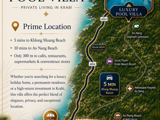 Villa en venta de 4 habitaciones en Mueang Krabi, Krabi