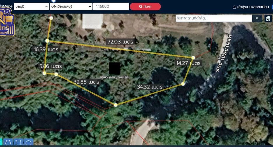 Terreno en venta en Mueang Chon Buri, Chonburi