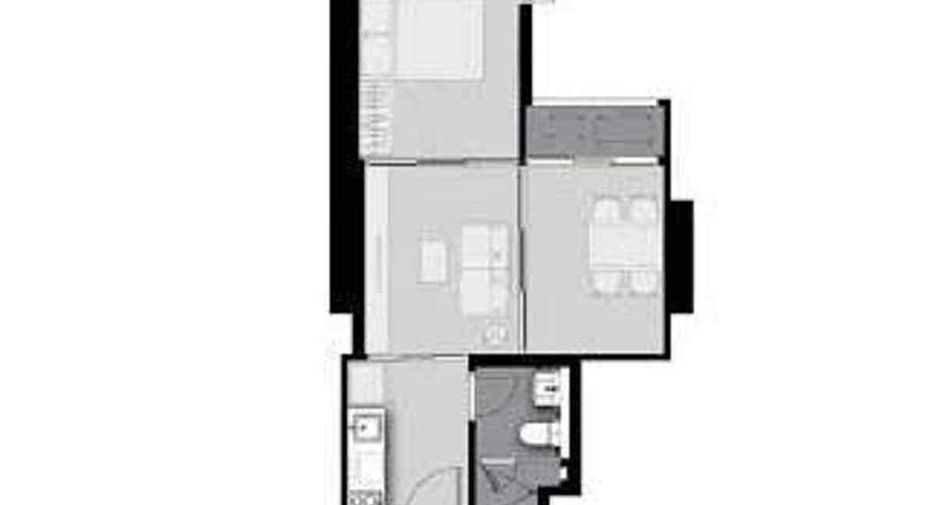For rent 1 bed condo in Thon Buri, Bangkok