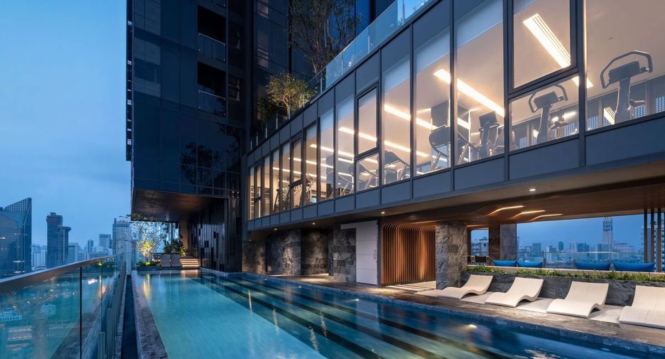 Condo en alquiler de 1 habitaciones en Huai Khwang, Bangkok
