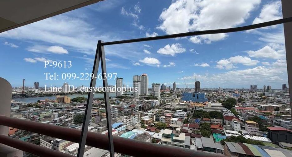 À louer 2 chambres condo à Khlong San, Bangkok