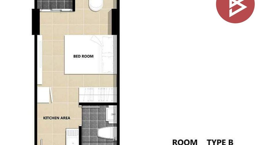 For sale 1 Beds condo in Mueang Nonthaburi, Nonthaburi