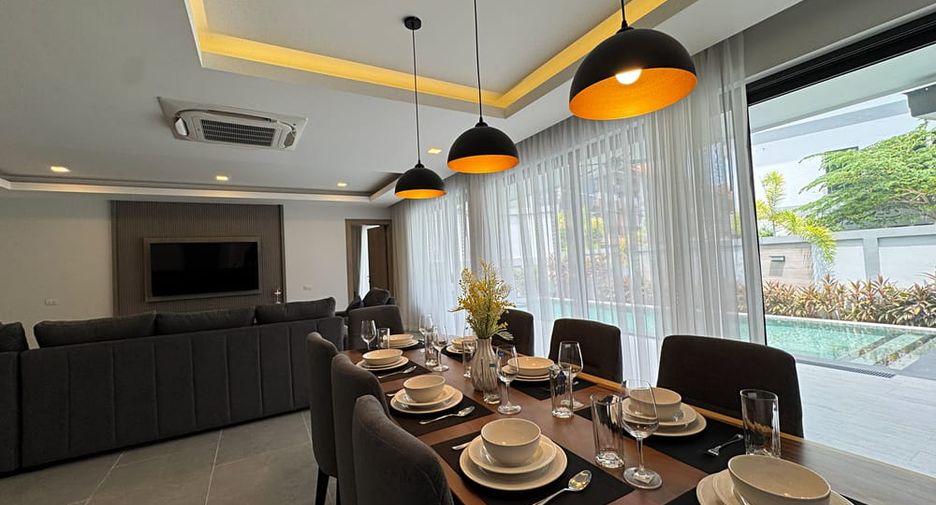 Villa zur Miete und zum Kauf mit 4 Zimmer in Bang Lamung, Chonburi