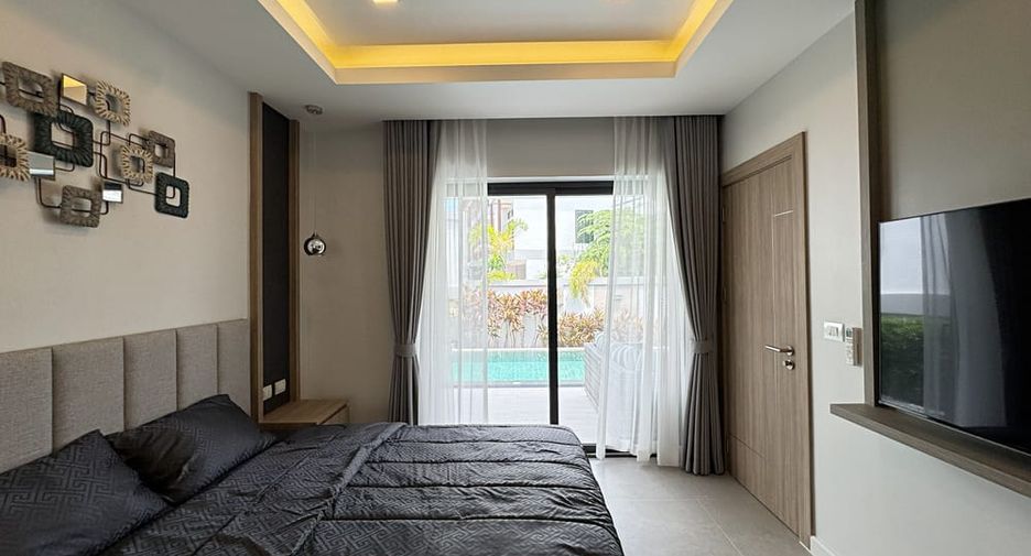 Villa zur Miete und zum Kauf mit 4 Zimmer in Bang Lamung, Chonburi