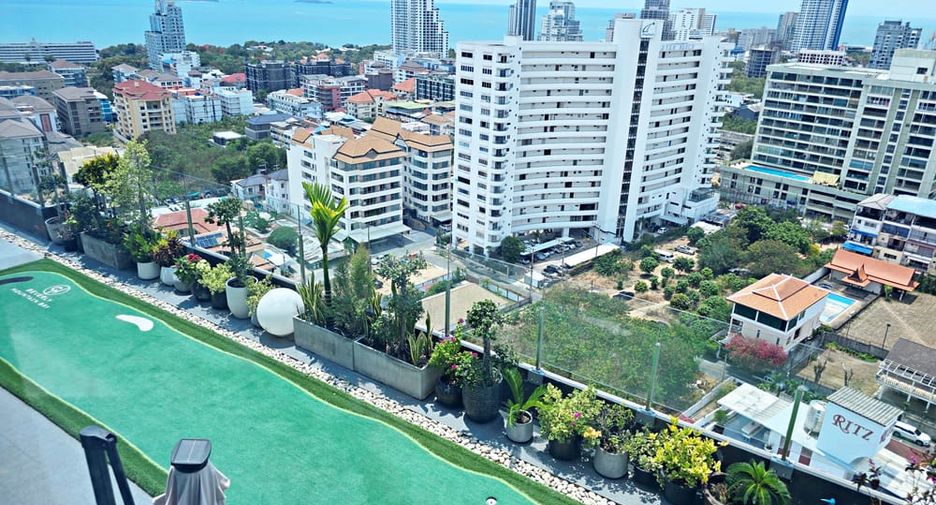 For rent 1 bed condo in Bang Lamung, Chonburi