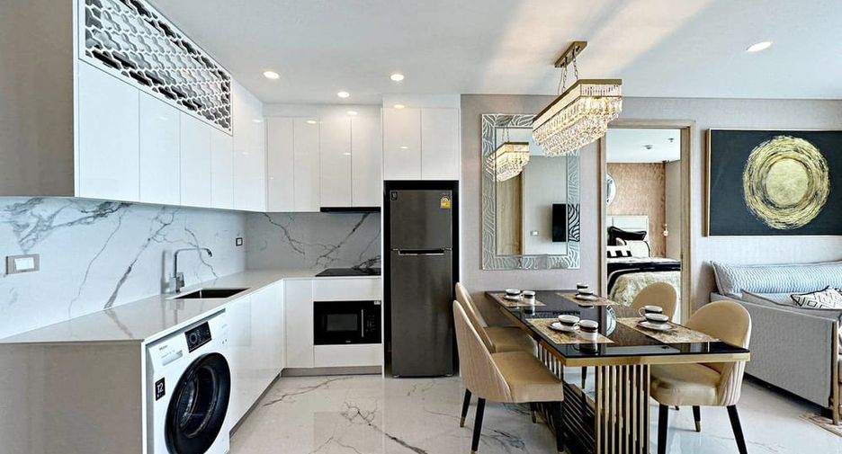 Condo en alquiler de 2 habitaciones en Jomtien, Pattaya