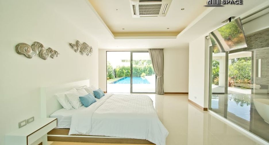 À louer et à vendre 4 chambres villa à Bang Lamung, Chonburi