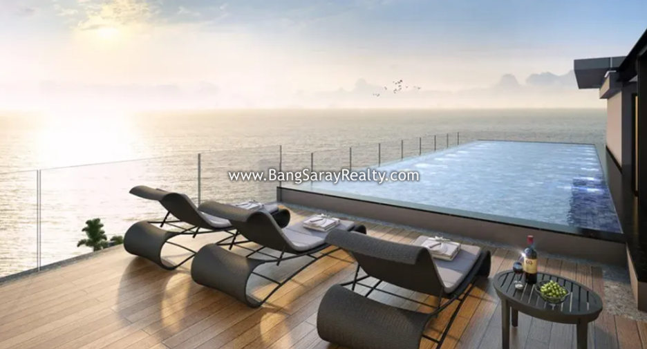 Condo en venta de 1 habitaciones en Bang Saray, Pattaya
