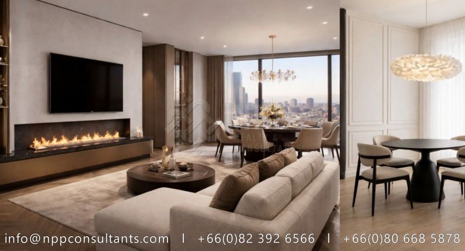 Wohnung zur Miete und zum Kauf mit 5 Zimmer in Sathon, Bangkok