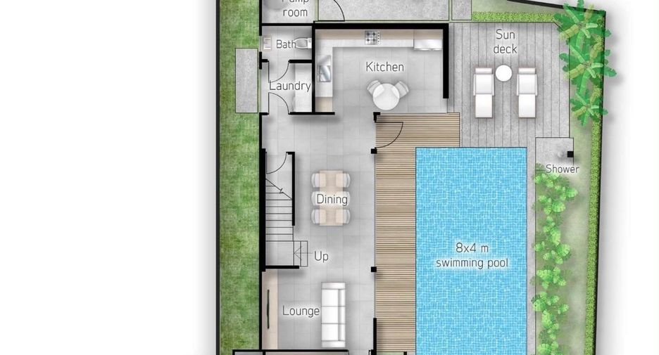 For rent 3 bedrooms villa in Hang Dong, Chiang Mai
