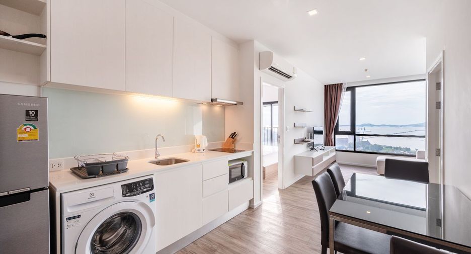 Condo en alquiler de 2 habitaciones en Si Racha, Chonburi