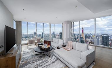 Condo en alquiler de 3 habitaciones en Pathum Wan, Bangkok