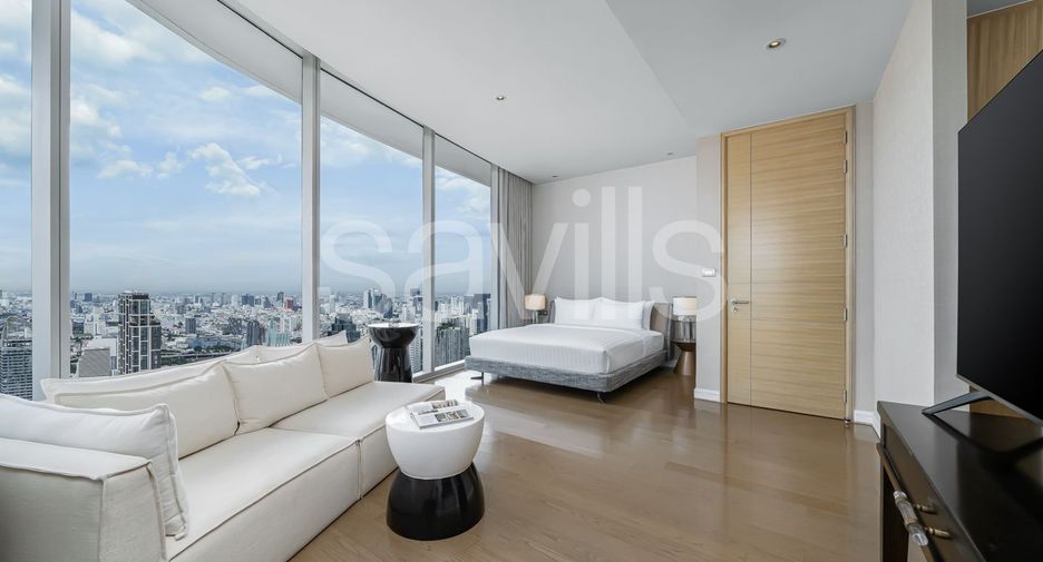 Condo en alquiler de 3 habitaciones en Pathum Wan, Bangkok