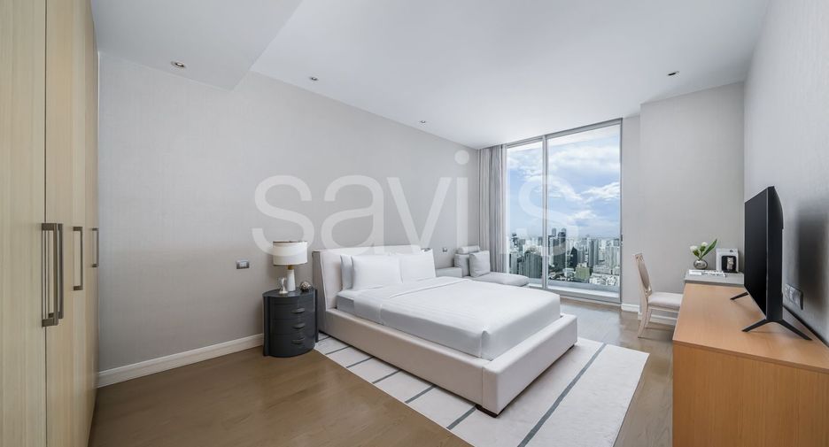 Condo en alquiler de 3 habitaciones en Pathum Wan, Bangkok