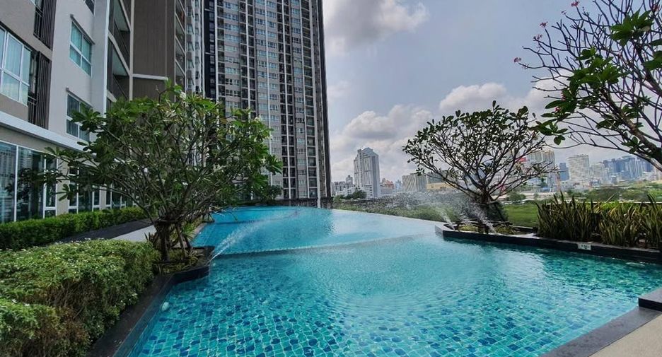 For rent 1 bed condo in Huai Khwang, Bangkok