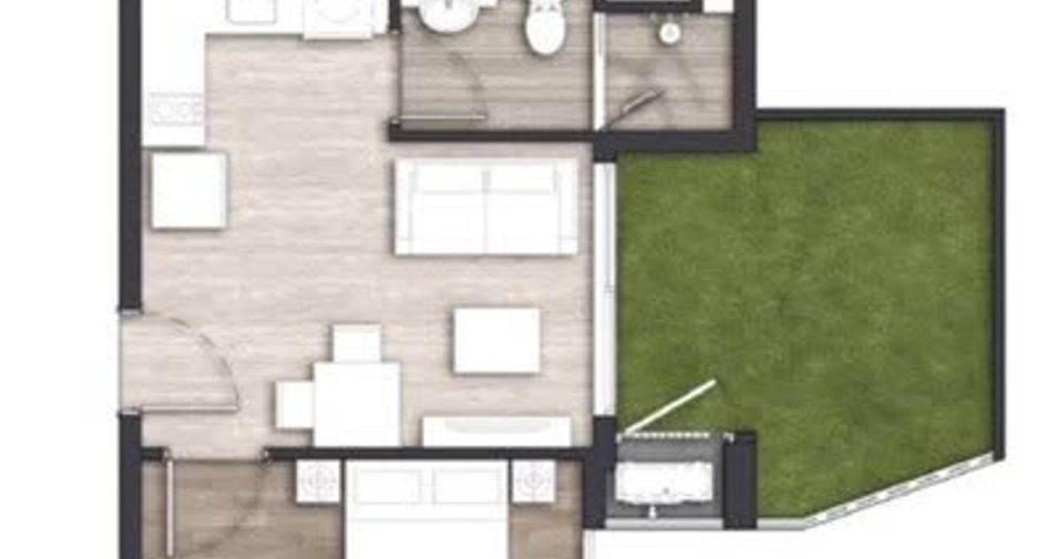 For rent 1 bed condo in Khlong Toei, Bangkok
