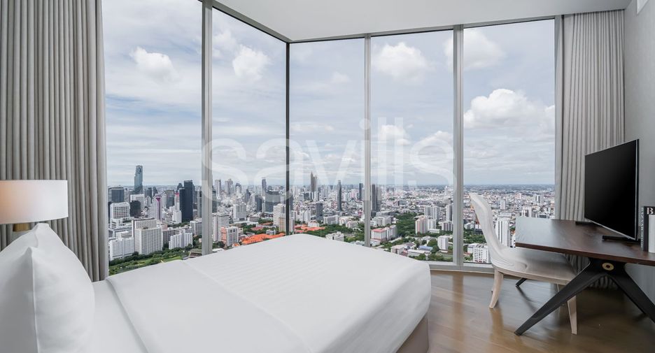 Wohnung zur Miete mit 3 Zimmer in Pathum Wan, Bangkok