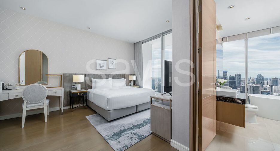Wohnung zur Miete mit 3 Zimmer in Pathum Wan, Bangkok