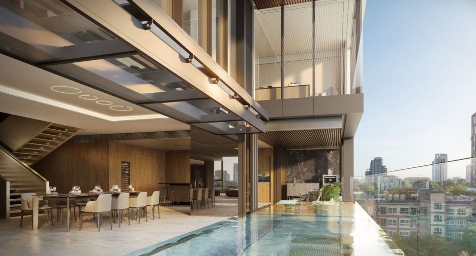 À vendre 3 chambres condo à Khlong Toei, Bangkok