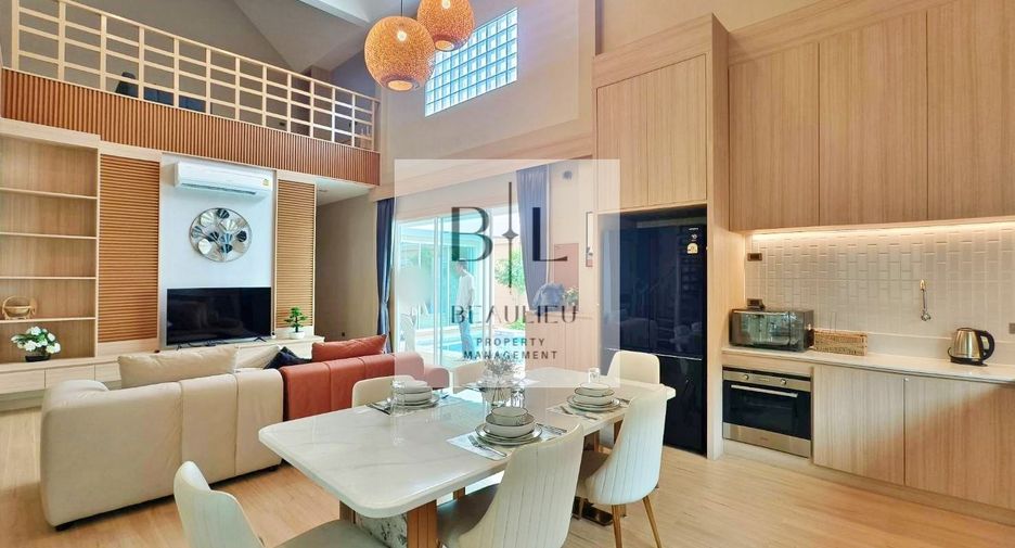For rent and for sale 3 bedrooms house in Bang Lamung, Chonburi