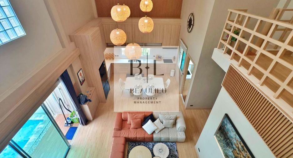 For rent and for sale 3 bedrooms house in Bang Lamung, Chonburi
