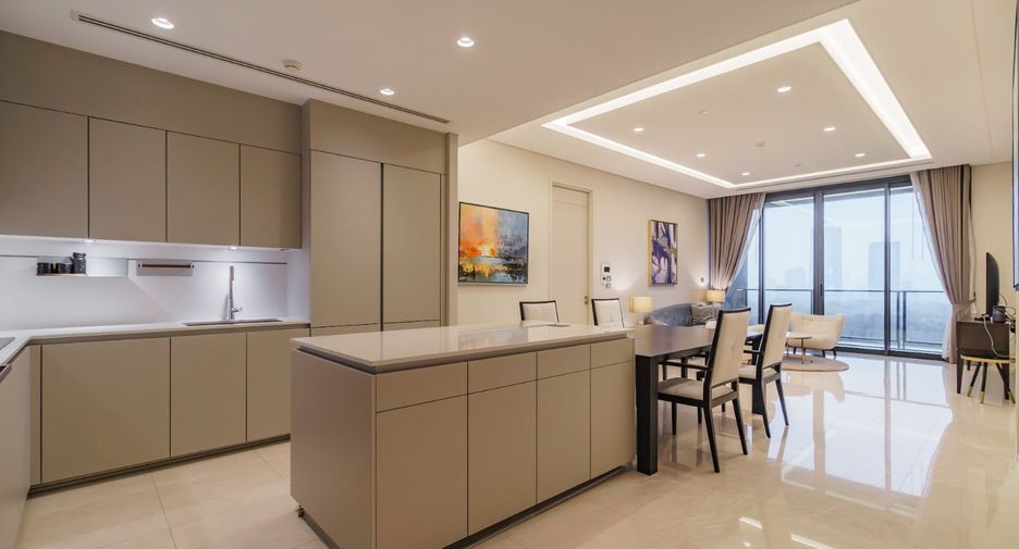 Condo en alquiler de 2 habitaciones en Pathum Wan, Bangkok