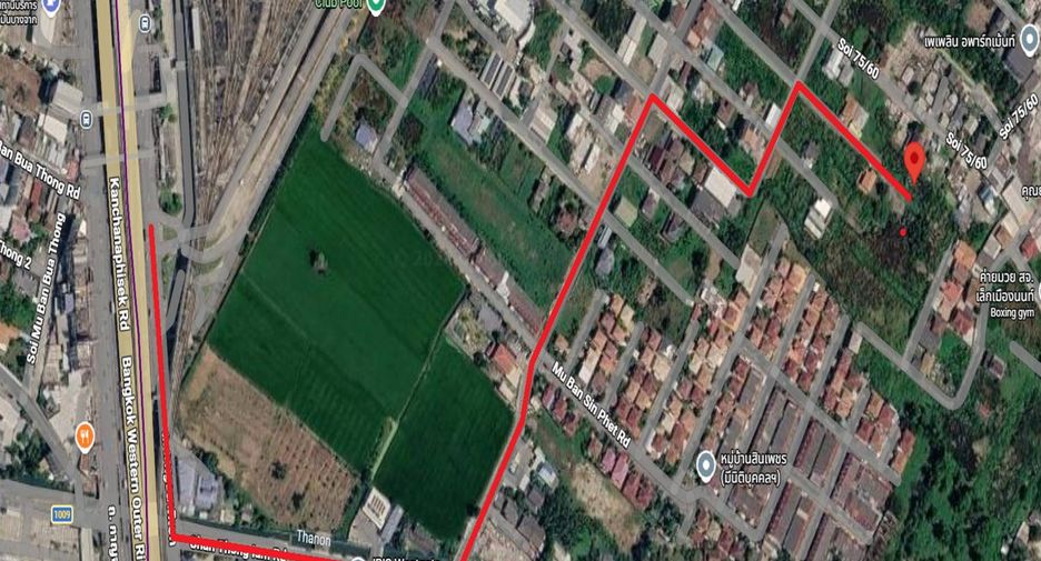 For sale land in Bang Bua Thong, Nonthaburi