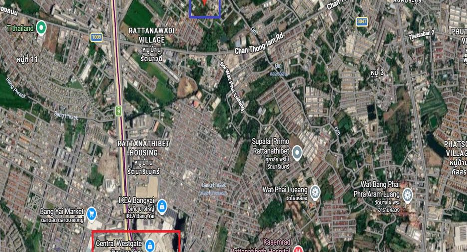 For sale land in Bang Bua Thong, Nonthaburi