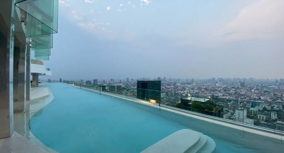 For rent 1 bed condo in Huai Khwang, Bangkok