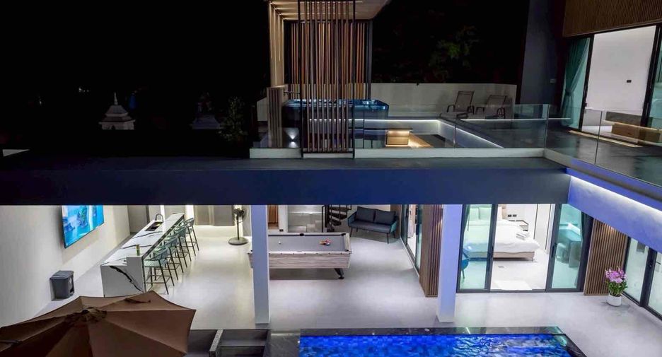 À louer 7 chambres villa à Jomtien, Pattaya