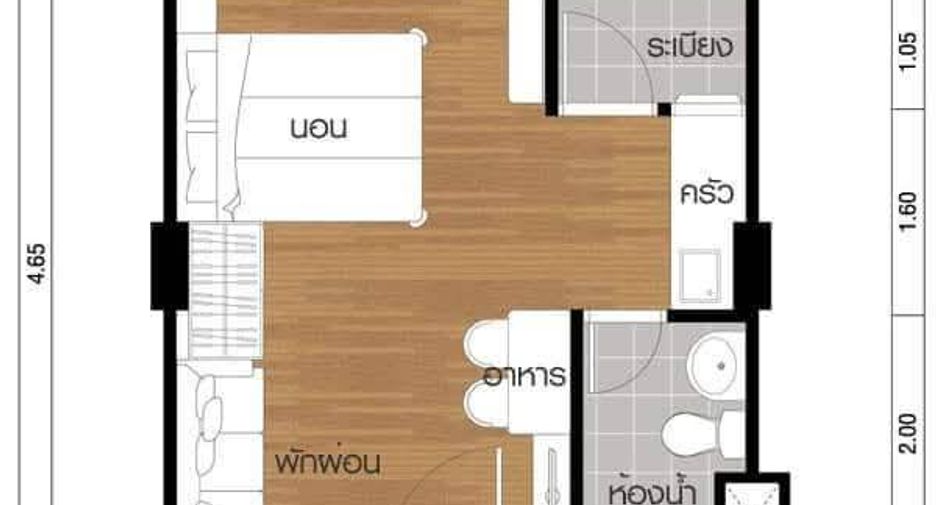 Condo en venta de 1 habitaciones en Mueang Chon Buri, Chonburi