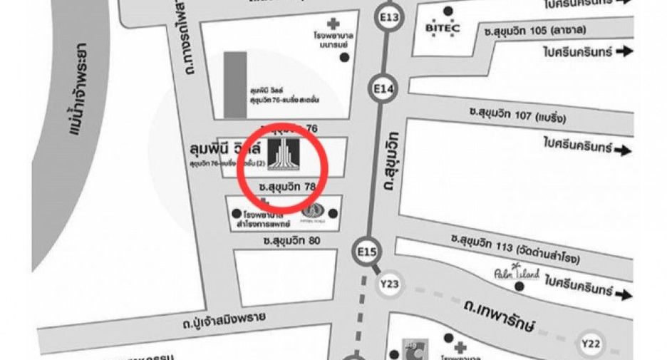 For sale 1 bed condo in Mueang Samut Prakan, Samut Prakan