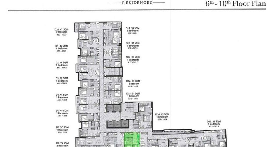 Продажа 1 кровать кондо в Банг Ламунг, Чонбури