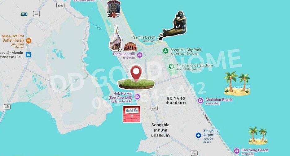 出售 土地 在 Mueang Songkhla, Songkhla