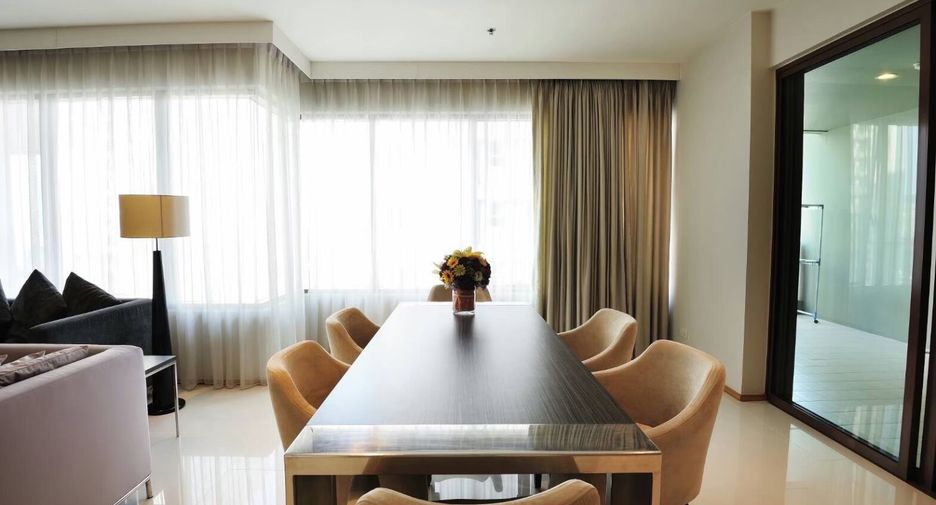 For rent 3 bedrooms condo in Khlong Toei, Bangkok