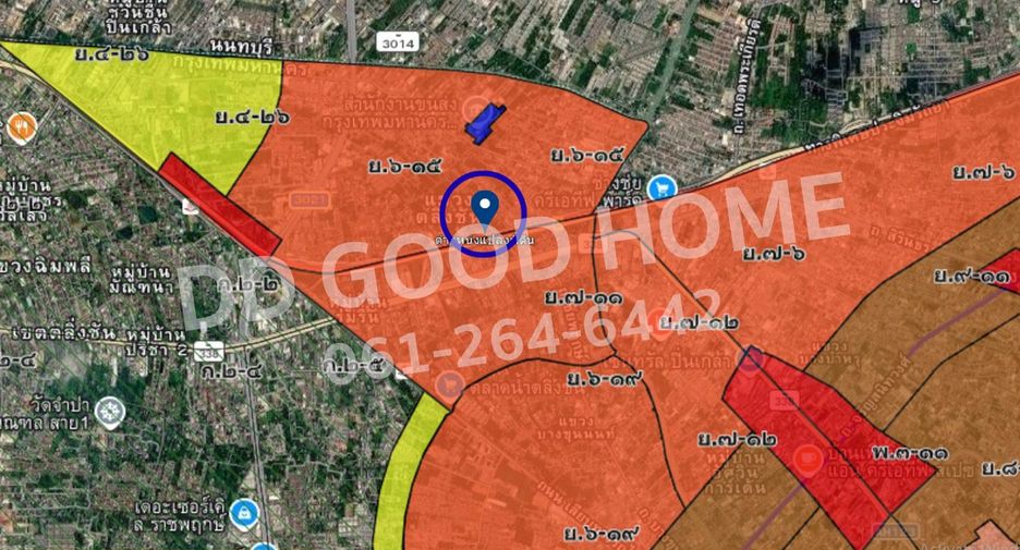 For sale land in Taling Chan, Bangkok