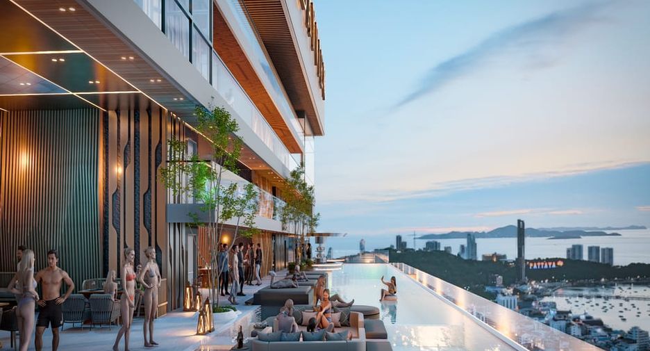 À vendre 2 chambres condo à Bang Lamung, Chonburi
