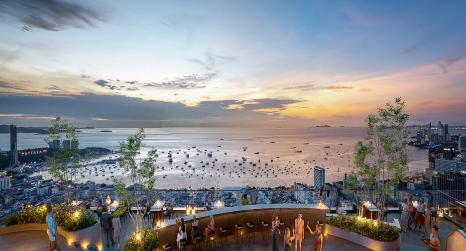 À vendre 1 chambre condo à Bang Lamung, Chonburi