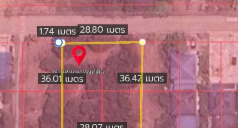 For sale land in Nong Suea, Pathum Thani