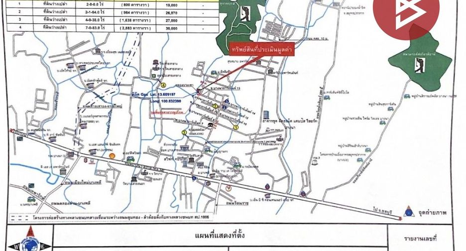 出售 土地 在 Bang Sao Thong, Samut Prakan