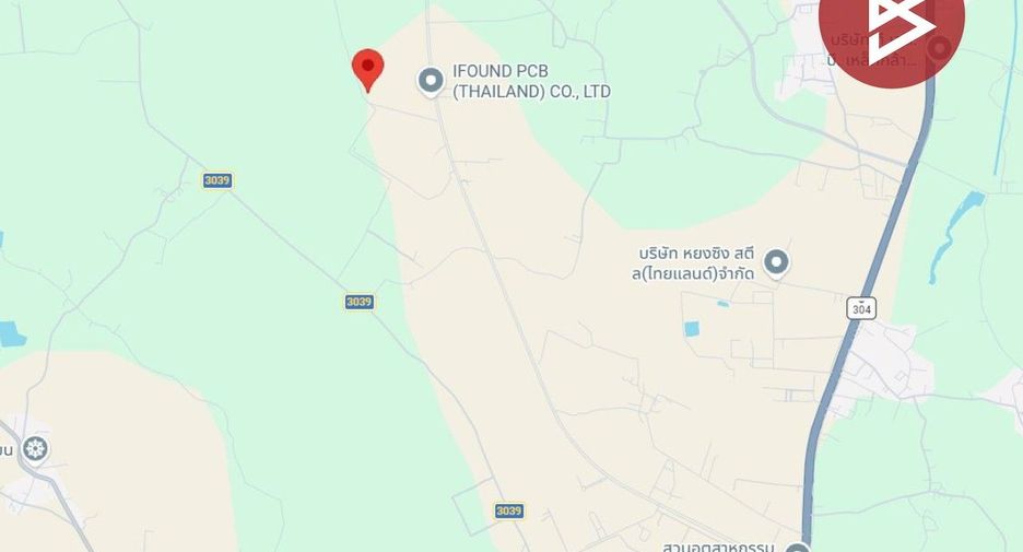 For sale land in Si Maha Phot, Prachin Buri
