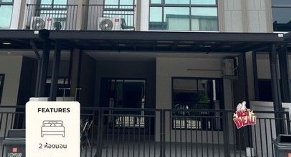 For rent 2 bedrooms house in Bang Phli, Samut Prakan