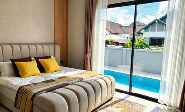 For rent and for sale 4 bedrooms villa in Bang Lamung, Chonburi